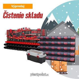 Čistíme sklad 🧹 a všetko musí ísť preč! Nakúpite so zľavou % 👉 kód: VÝPREDAJ www.plastpoint.sk #výpredaj #zľavovýkód...