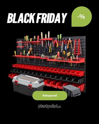 Využite možnosť nakúpiť 🛒 so zľavou! KÓD: "𝗕𝗟𝗔𝗖𝗞" Nakupovať 👉 Plastpoint.sk #blackfriday #akcie #zľavy #kistenberg...