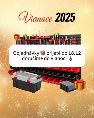 Nakúpte 🛒 praktické darčeky 🎁 a použite zľavový % kód: 𝗩𝗜𝗔𝗡𝗢𝗖𝗘𝟮𝟱 👉 www.plastpoint.sk